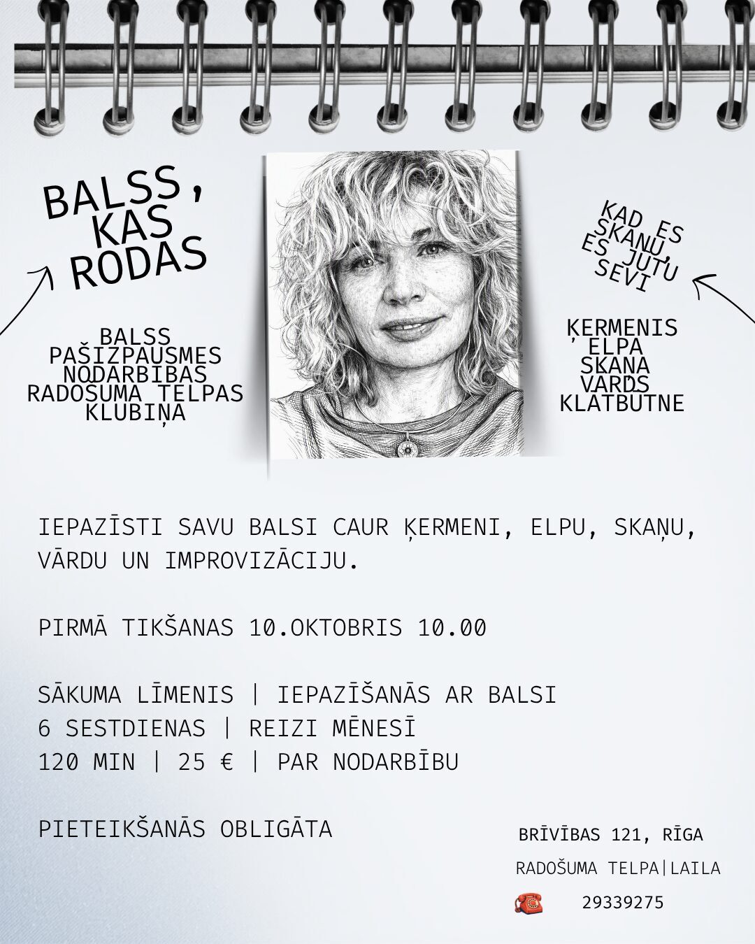 Balss, kas rodas